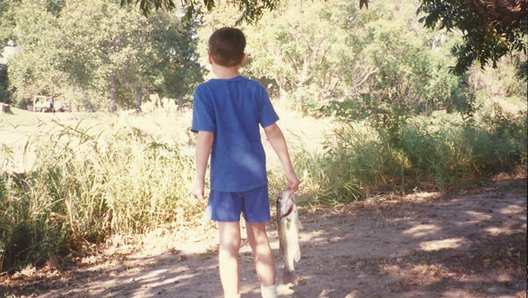 Dad's favorite fishing photo of Garrett