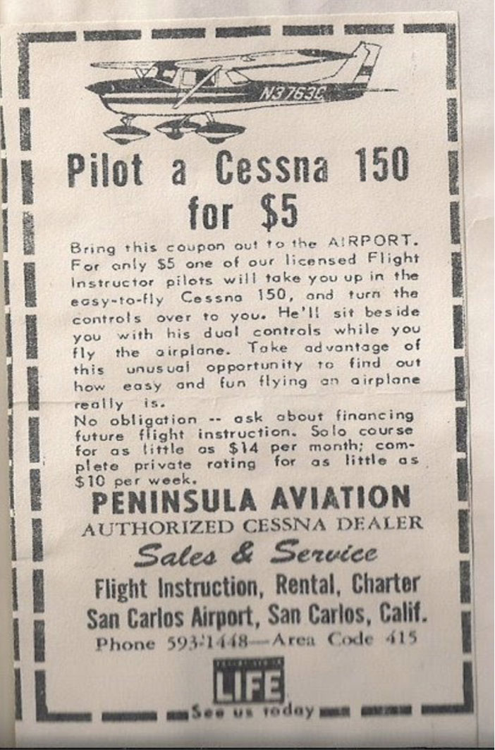 Bill Cox - Newspaper Ad - Deargarrett.com